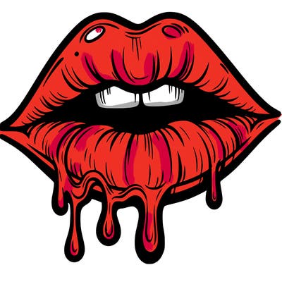 lips that look realistic and drip