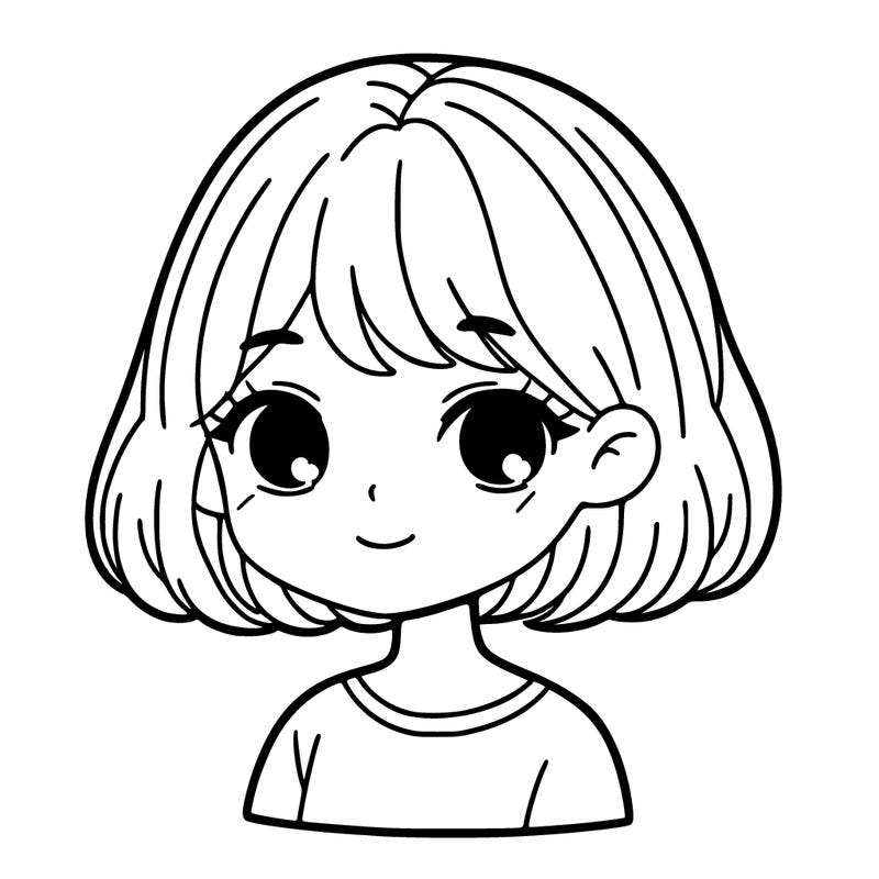 girl short hair