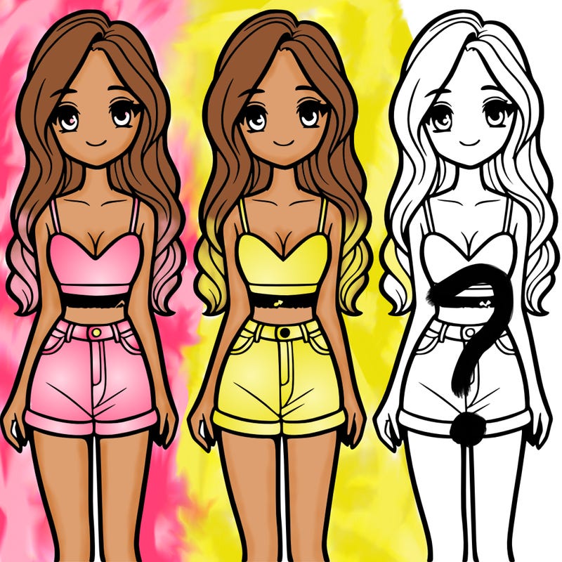 girl in a cute crop top