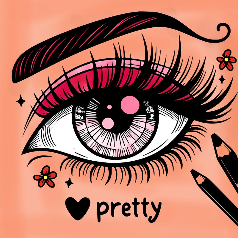 pretty eye