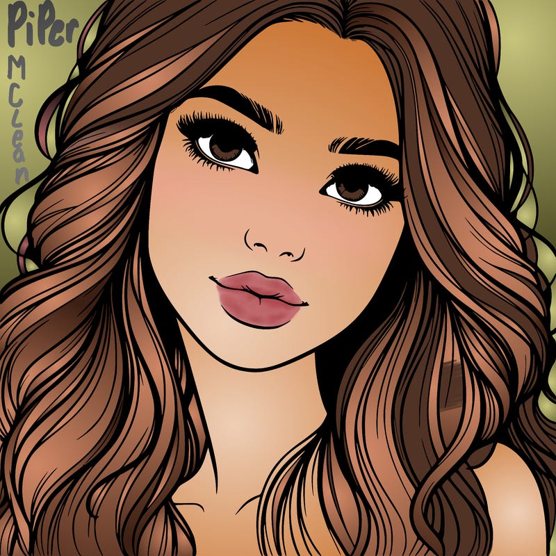 beautiful realistic girl