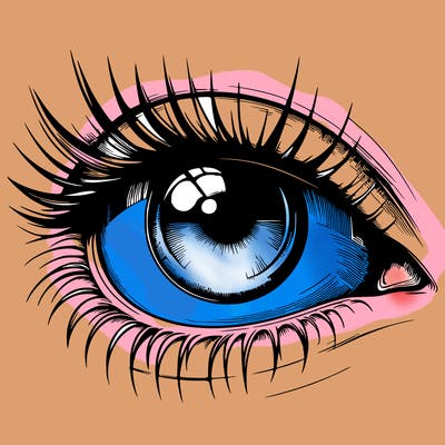 realistic eye