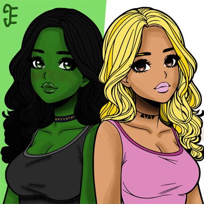 realistic twin sisters