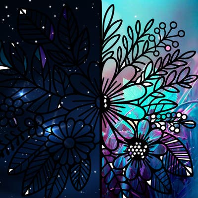 flowers split