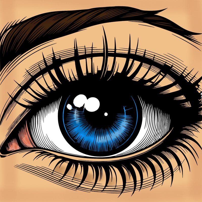 realistic eye