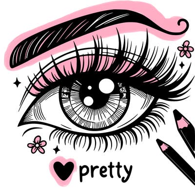 pretty eye