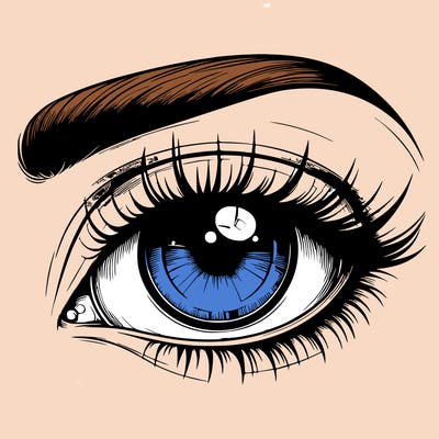 realistic eye