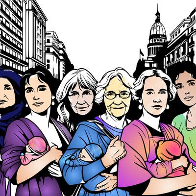 mothers of plaza de mayo, realsitic