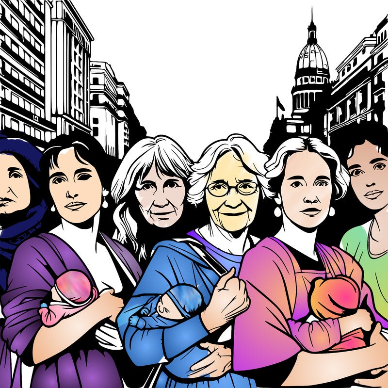 mothers of plaza de mayo, realsitic