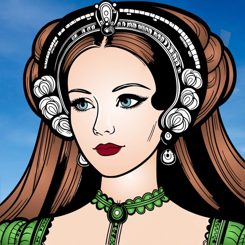 anne boleyn tudor beautiful