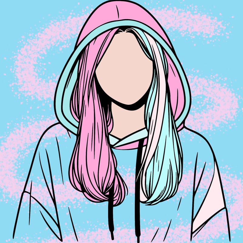 female hoodie.
