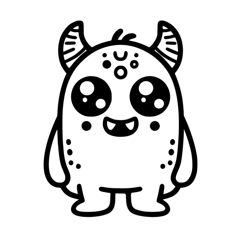 cute monster