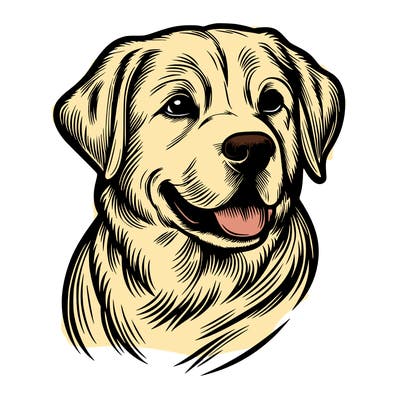 realistic dog