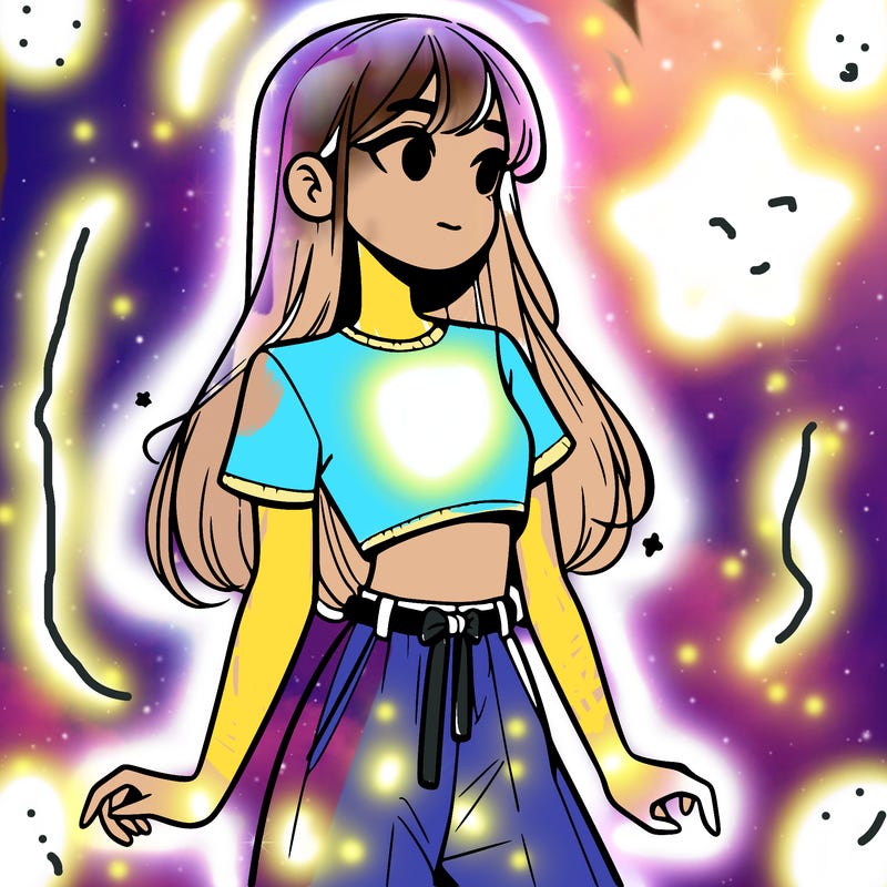 girl in a cute crop top