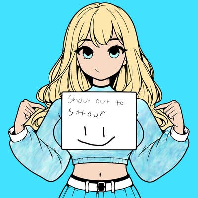 girl holding a blank sign in a long sleeve crop top