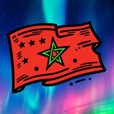 flag of morocco