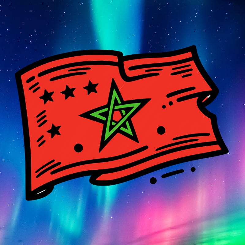 flag of morocco