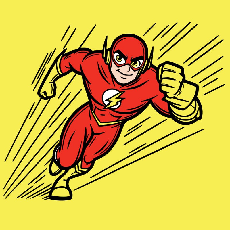 fast superhero