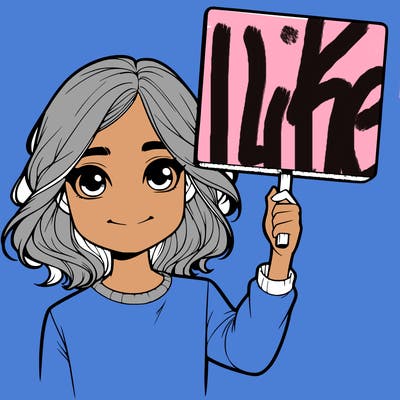 realistic girl holding up a sign