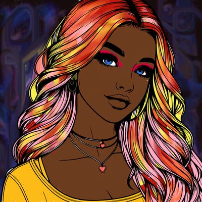 detailed realistic girl