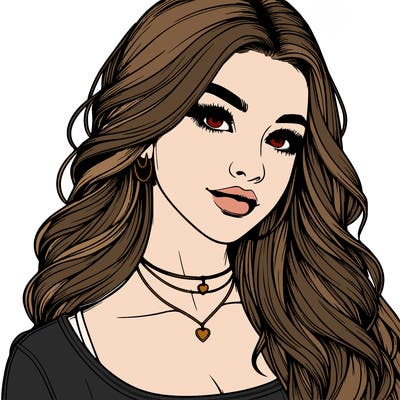 detailed realistic girl