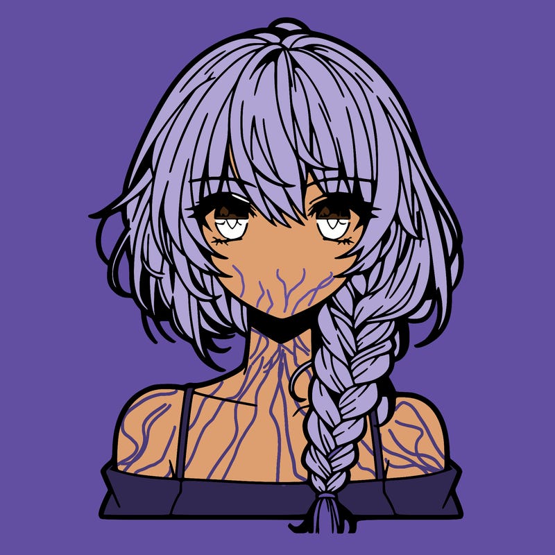 girl with braid anime