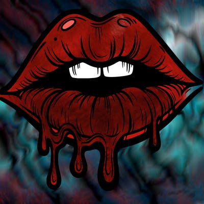 lips that look realistic and drip