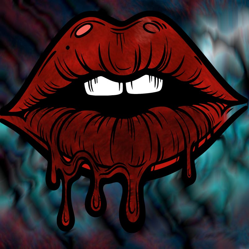 lips that look realistic and drip