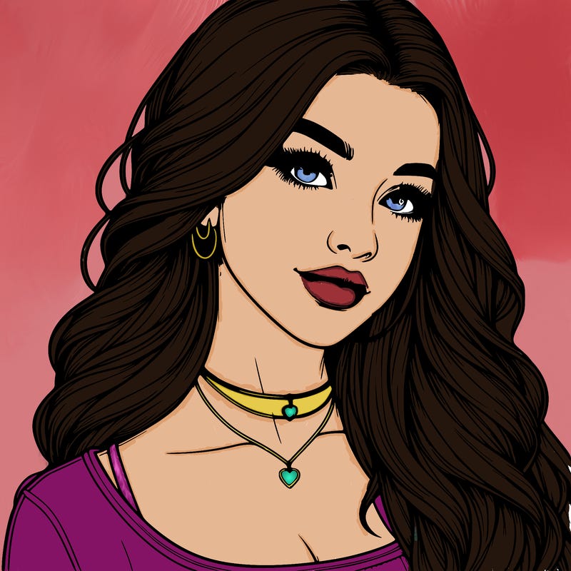 detailed realistic girl