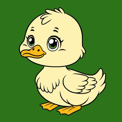 cute duck