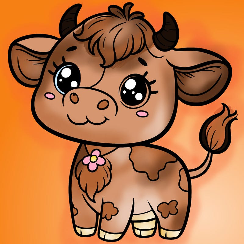 cute cow