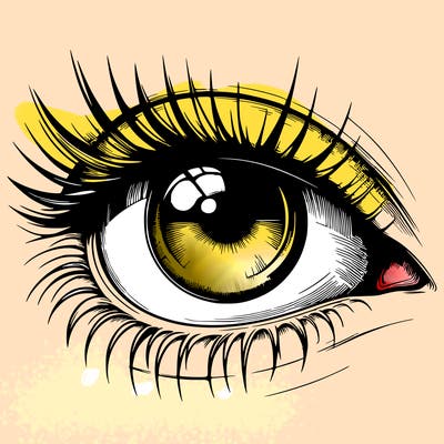 realistic eye