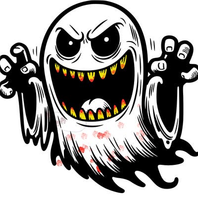 scary ghost
