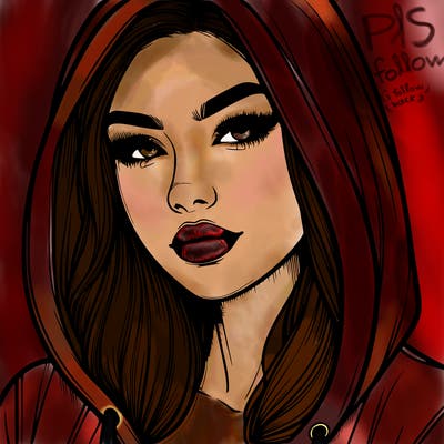 realistic beautiful woman with hoodie