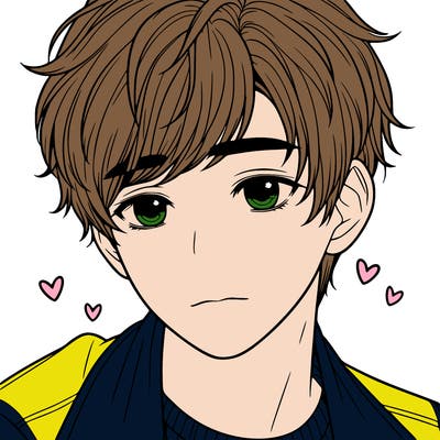 realistic pretty korean boy