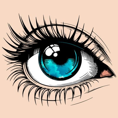 realistic eye