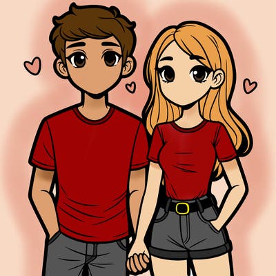 boyfriend and girlfriend