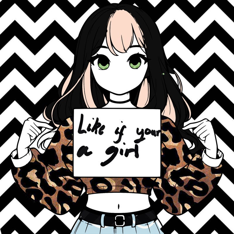 girl holding a blank sign in a long sleeve crop top