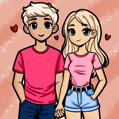 boyfriend and girlfriend