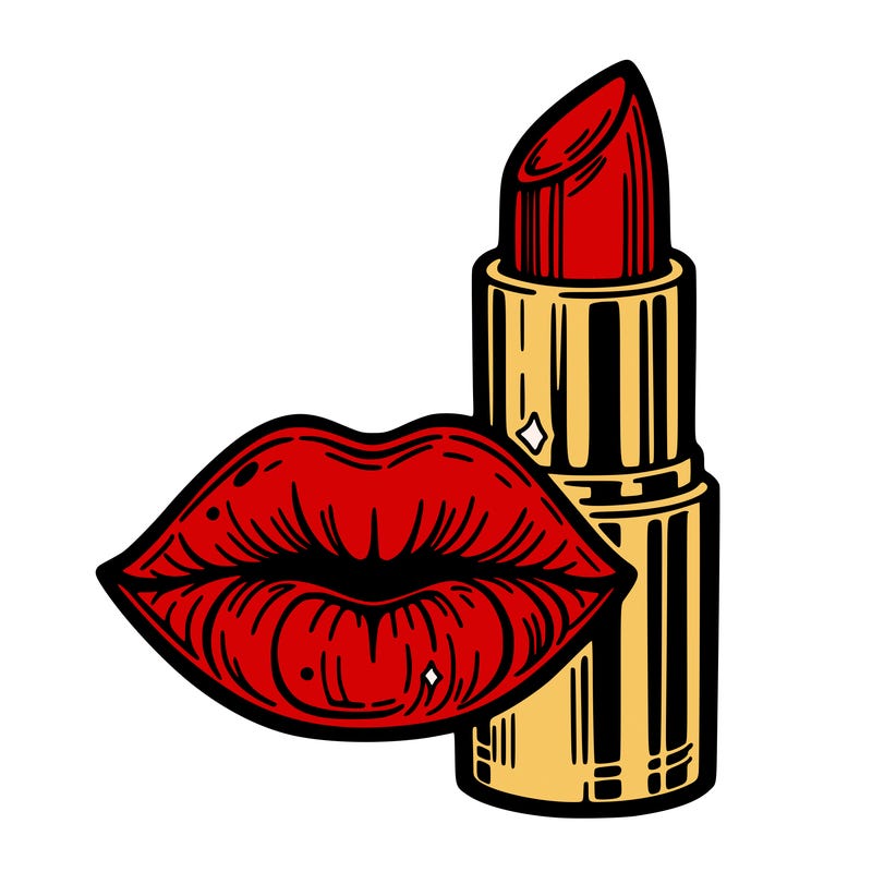 lips and lipstick
