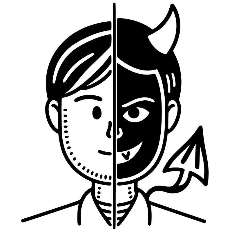 half person half devil