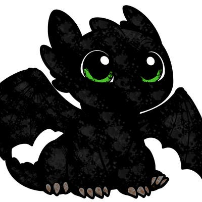 realistic toothless