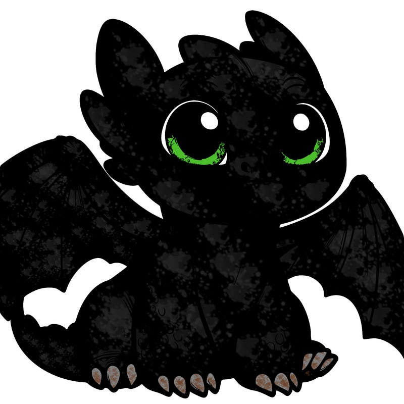 realistic toothless