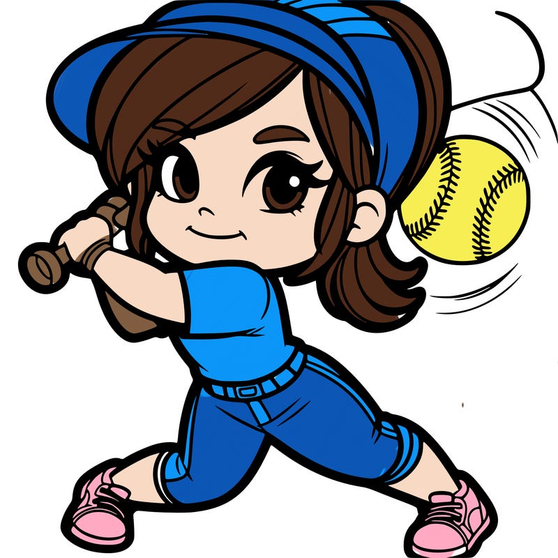 softball girl