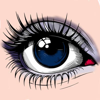 realistic eye
