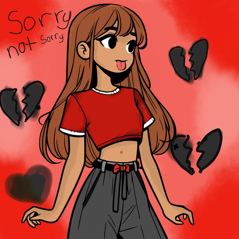 girl in a cute crop top