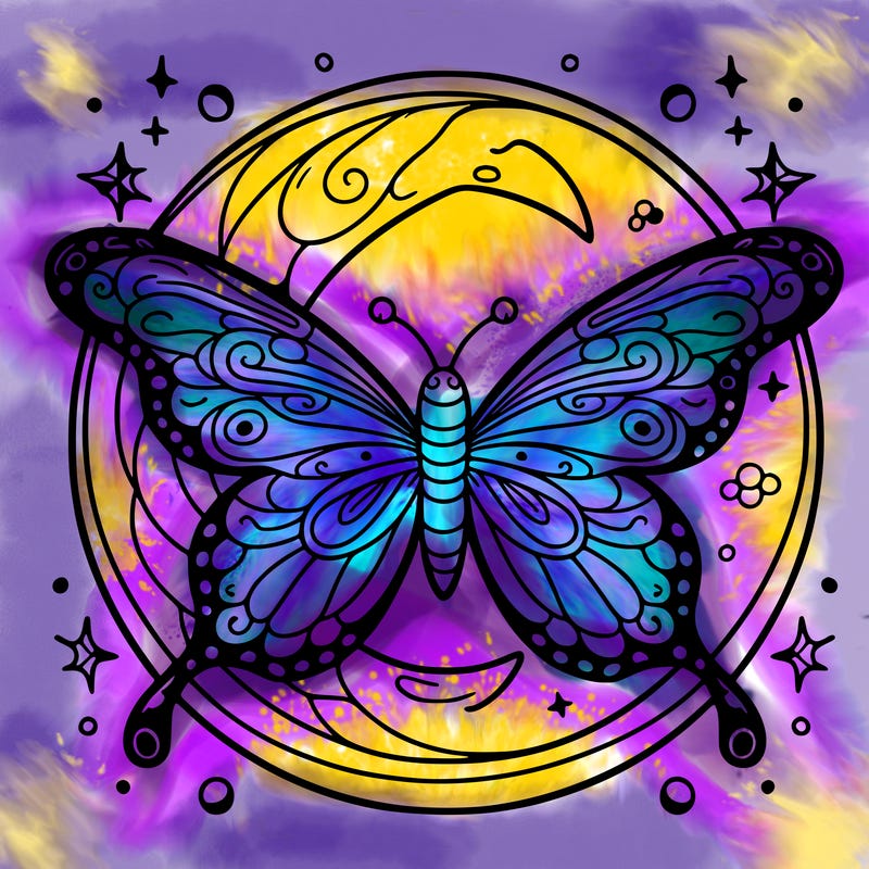 moon butterfly