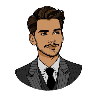 realistic man