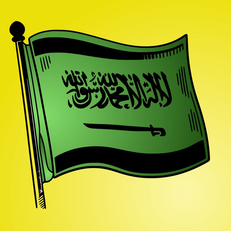 i want an idea about the saudi flag