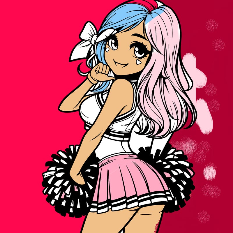 realistic cheerleader